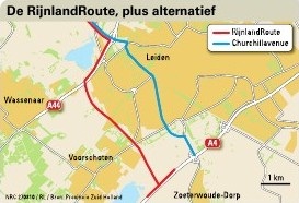 Rijnlandroute en alternatief